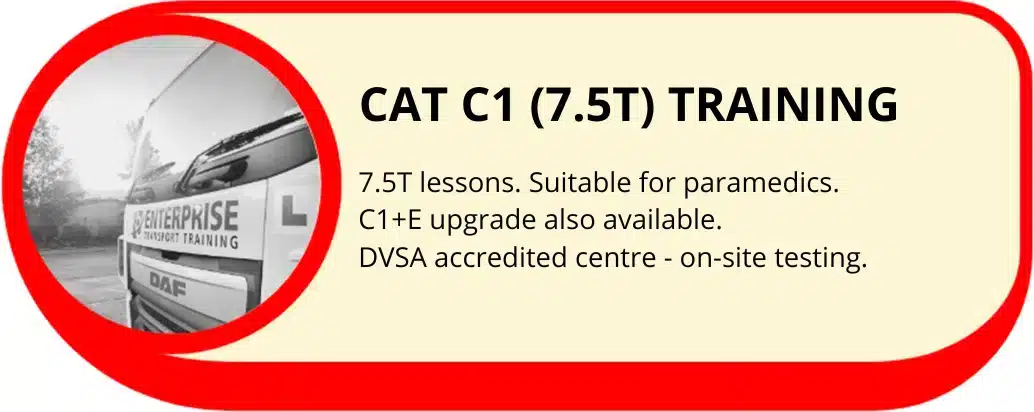 Cat C1 (7.5T) Training