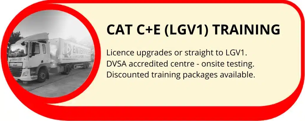 Cat C+E (LGV1) Training